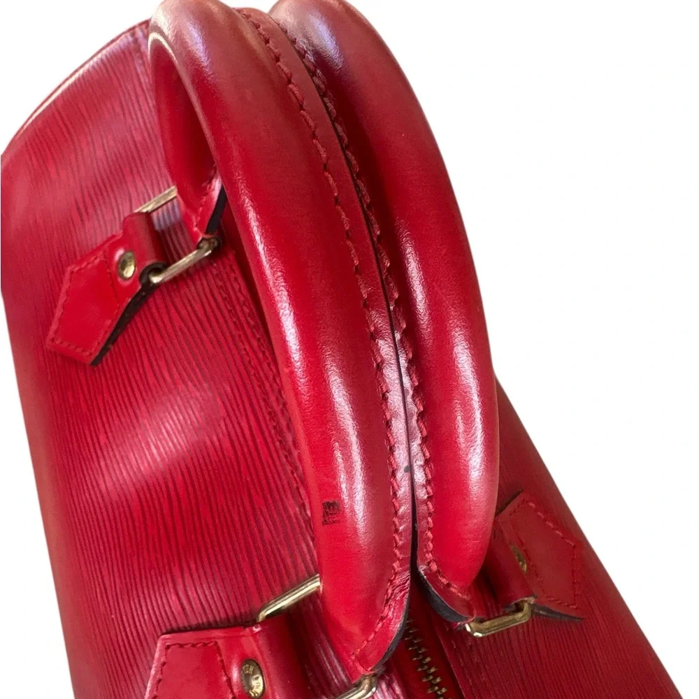 Louis Vuitton Epi Red satchel speedy 35 Handbag - Picture 6 of 10